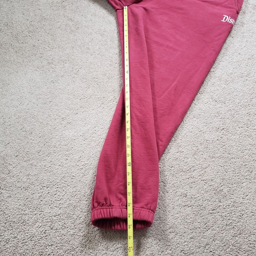 Walt Disney World Mickey & Friends Houseware Maroon Sweatpants 2XL Embroidered - Picture 8 of 12